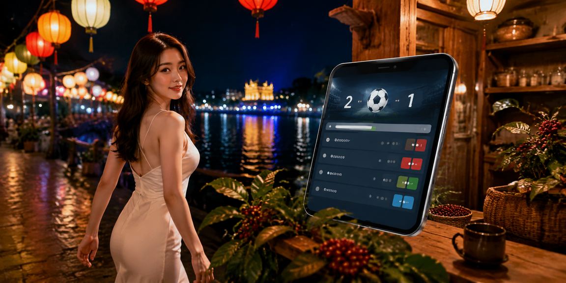 Người dùng pa05 tại Huế xác minh tài khoản trên điện thoại bên tách cà phê