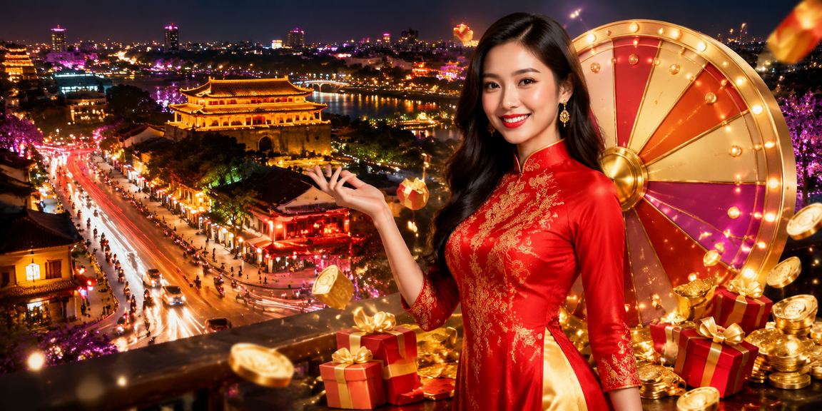 Khách hàng High Roller tại Huế trải nghiệm cá cược trong lễ hội đêm