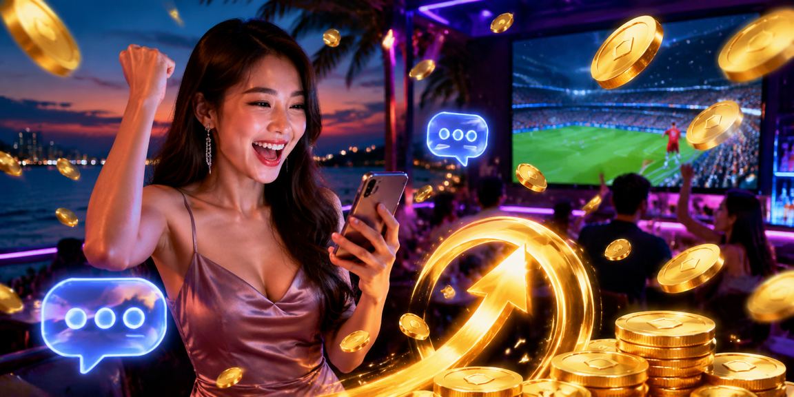 Người dùng tại bãi biển Nha Trang nhận thưởng hoàn tiền khi chơi game trực tuyến trên điện thoại